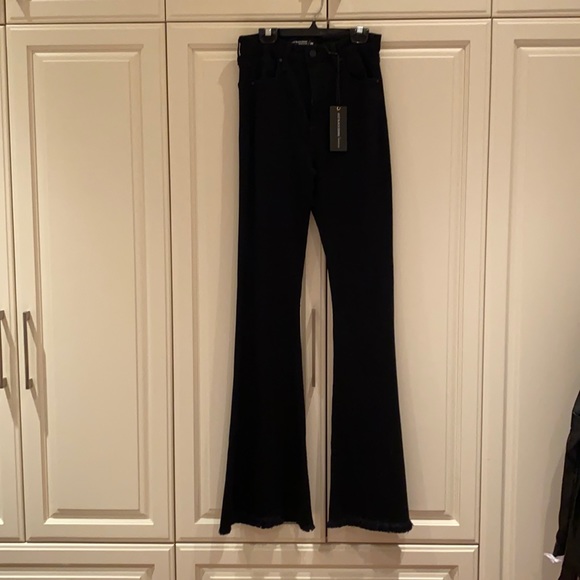 Black jean bellbottoms - Picture 1 of 5